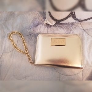 Versace Gold Wristlet